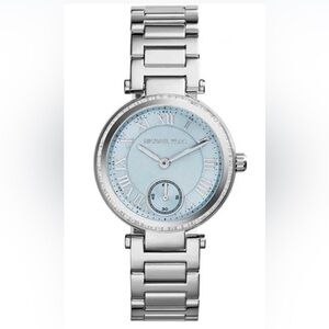 Michael Kors Womens Watch MK5988 - Skylar Light Blue - Like New/Good